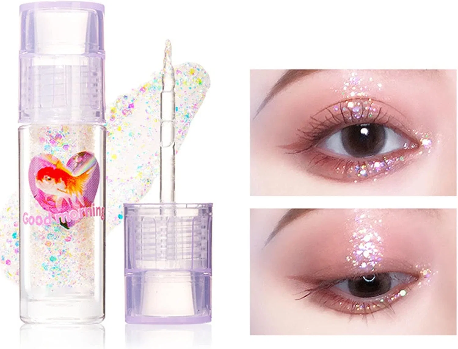 Жидкие тени для век Glitter Liquid Eyeshadow #01