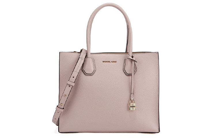 

MICHAEL KORS Сумка-тоут Mercer из коровьей кожи, сумка через плечо, женская, большого размера, нежно-розового цвета