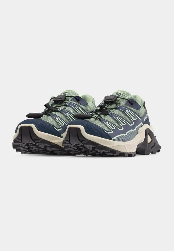 Унисекс походные ботинки x ultra gtx Salomon, Green Milieu/Grisaille/Clearly Aqua — фото 3