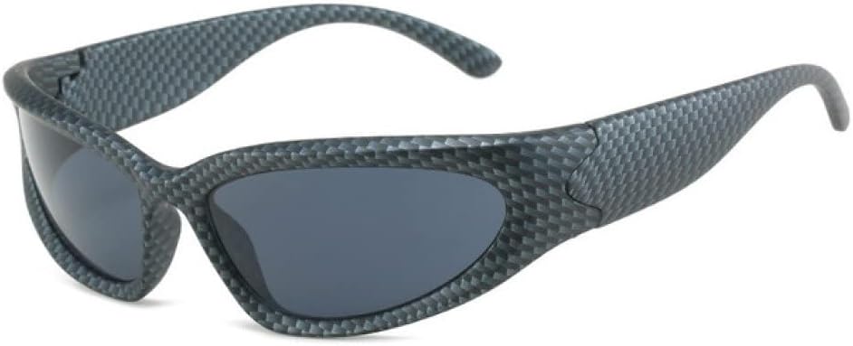 

Солнцезащитные очки в стиле стимпанк для женщин, ретро-зеркальные солнцезащитные очки для занятий спортом на открытом воздухе, черные, винтажные очки для вождения generic, Gray Plaid