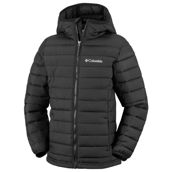 

Детская куртка с капюшоном Powder Lite II/2 из синтетического волокна Columbia, черный