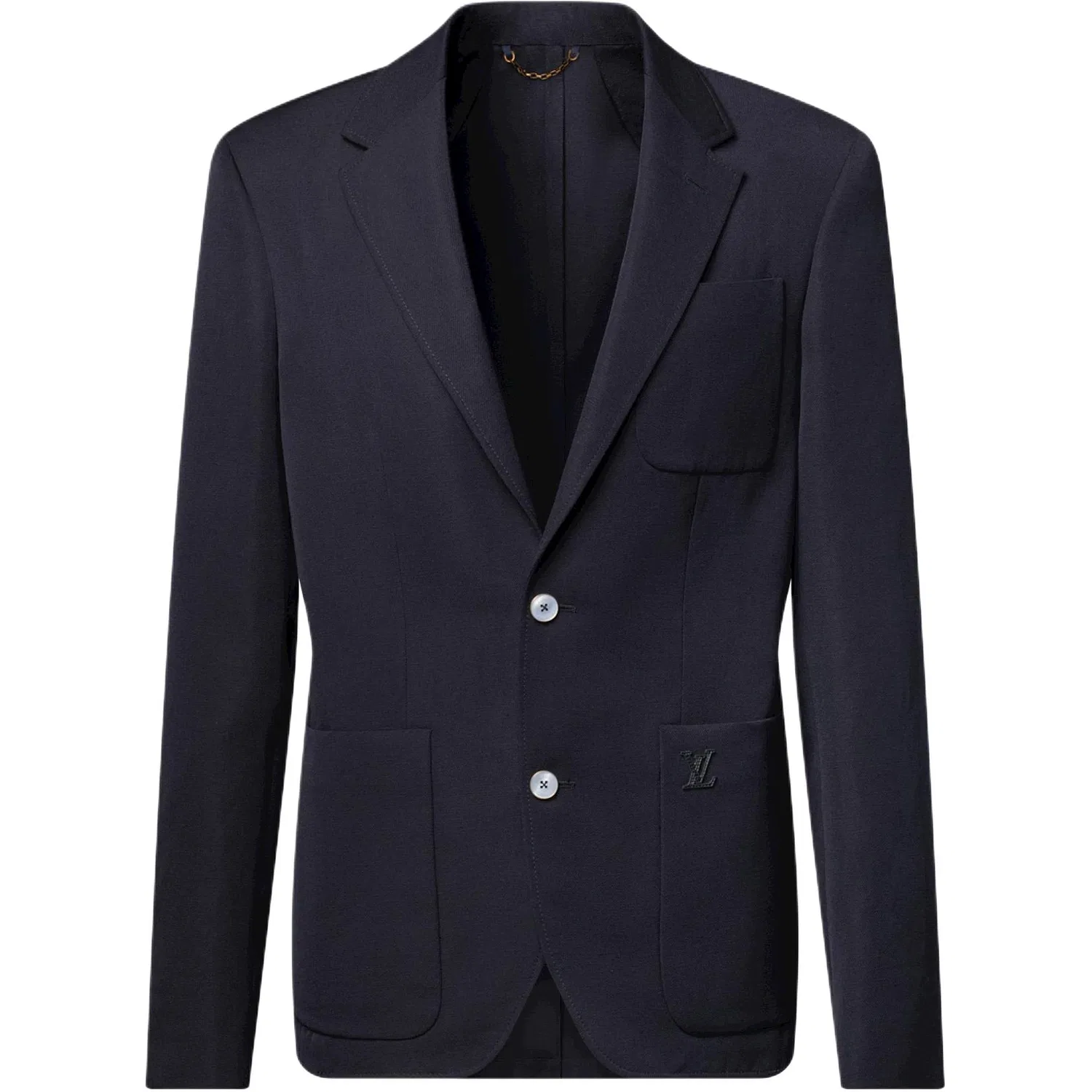 Деловой пиджак LOUIS VUITTON Marine Blue