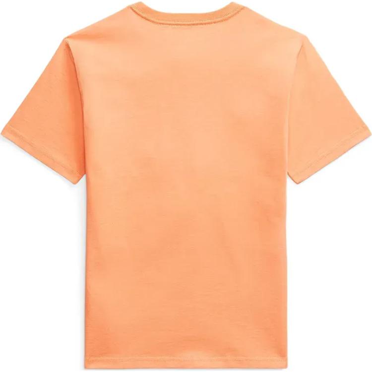 Polo Ralph Lauren Футболка оранжевая детская — фото 4