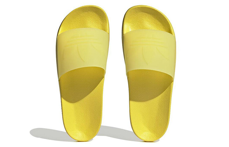 Шлепанцы и сланцы Adilette Adidas Originals Slide 'Magic City - Impact Yellow' — фото 4