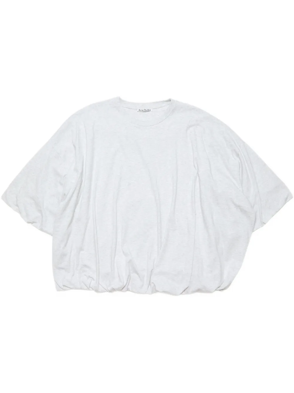 

Хлопковая футболка Acne Studios, серый