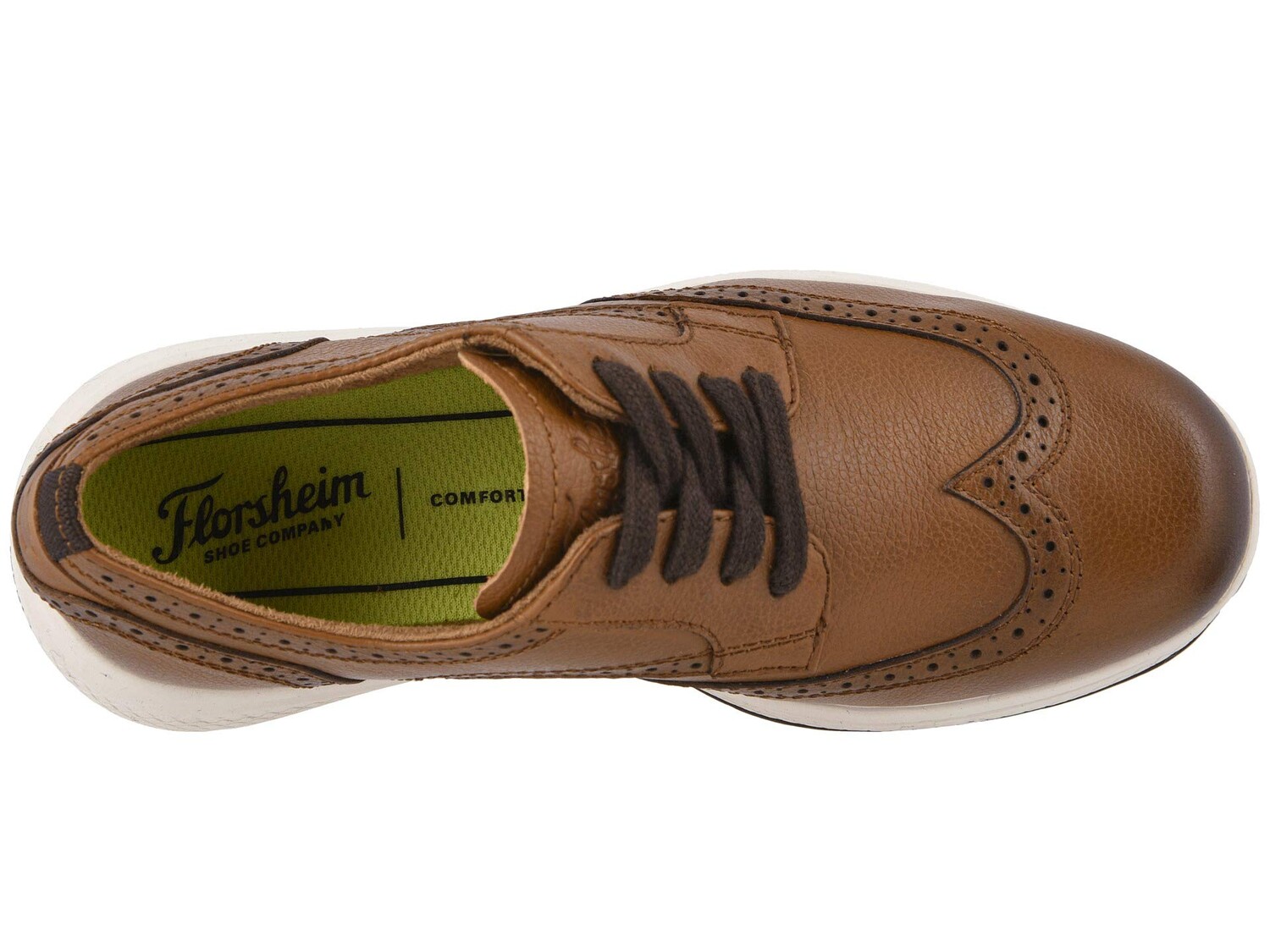 

Оксфорды Florsheim Kids Great Lakes Wing Tip Ox Jr. (Toddler/Little Kid/Big Kid)