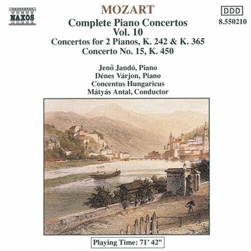 

CD диск Mozart / Jando / Antal: Piano Concerti 7, 10 & 15
