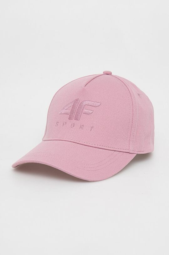 

Бейсболка из хлопка 4F, розовый