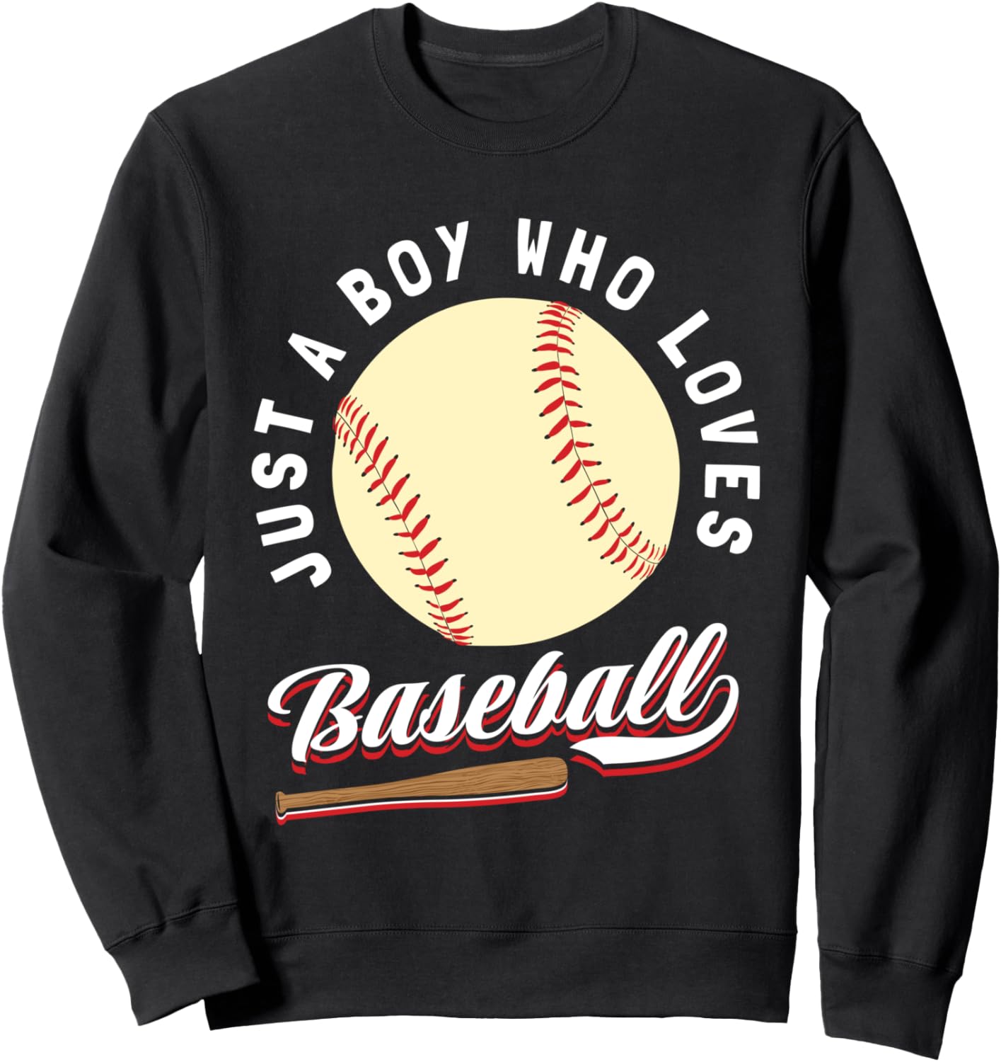 

Мальчики, которые любят бейсболистов - Подарки для мальчиков - Толстовка Baseball Boys & Unique Gifts, черный