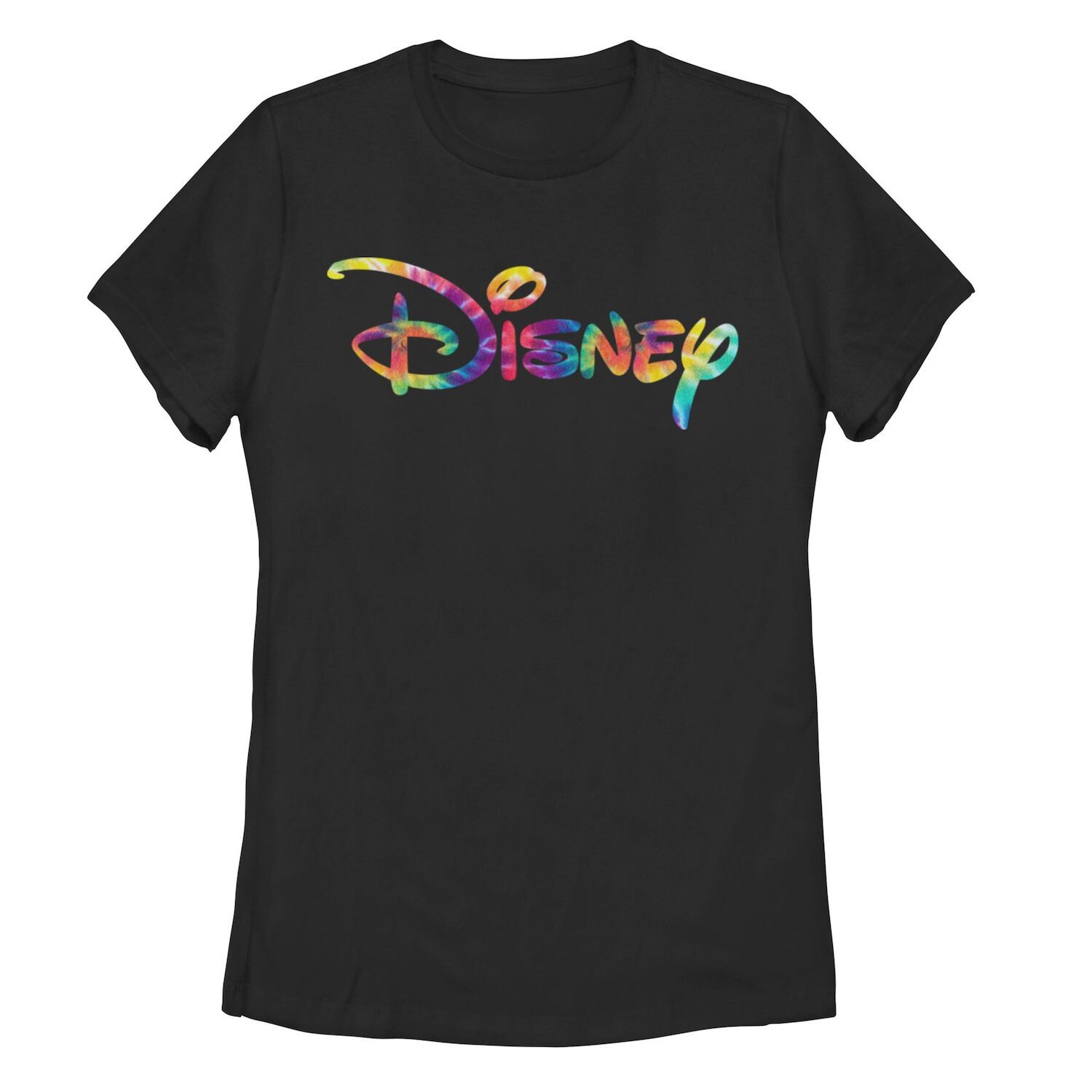 

Футболка с логотипом на груди Disney Rainbow Tie Dye для юниоров Licensed Character