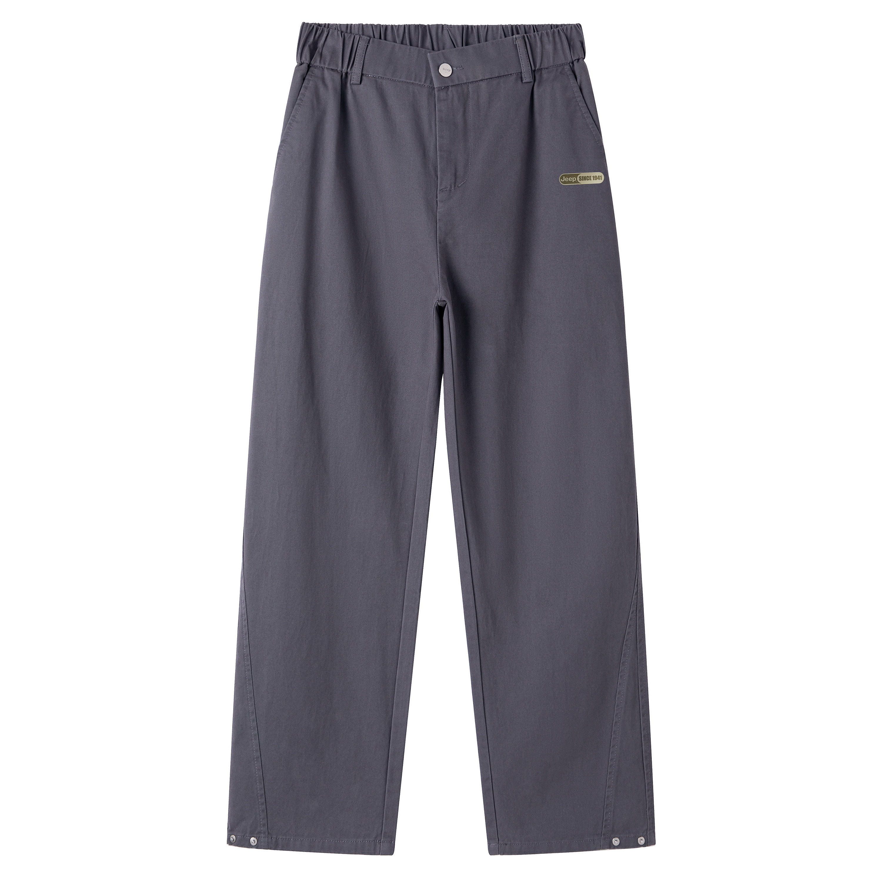 

Повседневные брюки Unisex Moderate Straight Fit Jeep, p755mwpbo9 серый