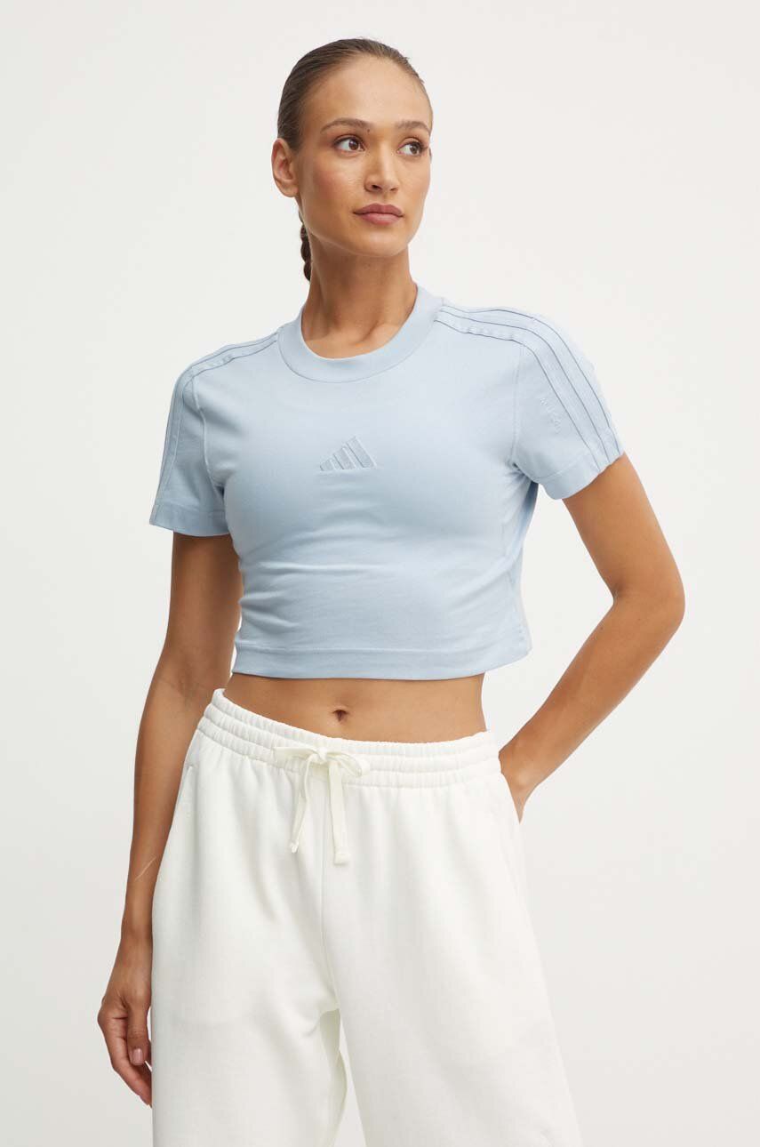 

Хлопковая футболка ALL SZN adidas, синий