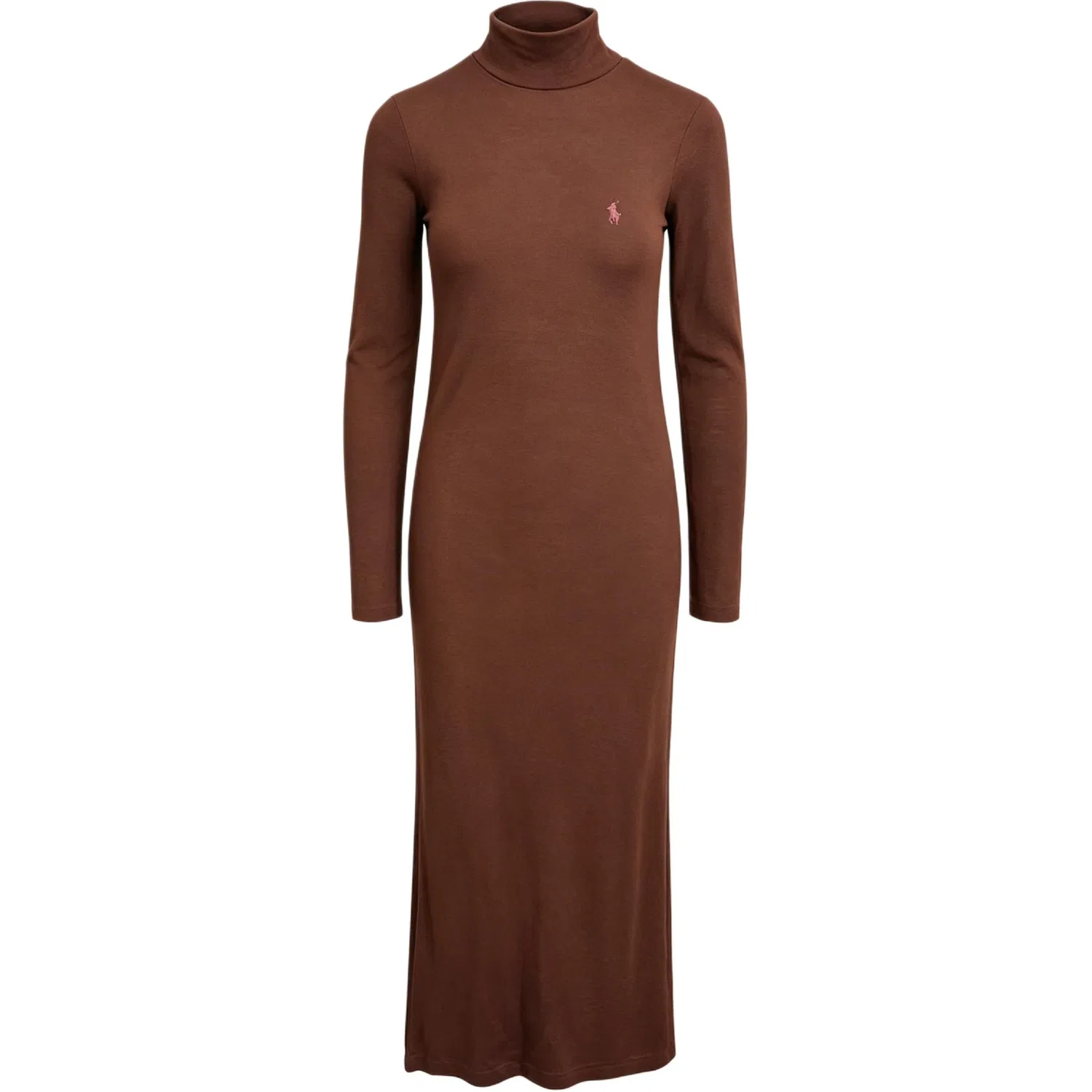 Платье с длинным рукавом FW25 женское Polo Ralph Lauren, Burgundy