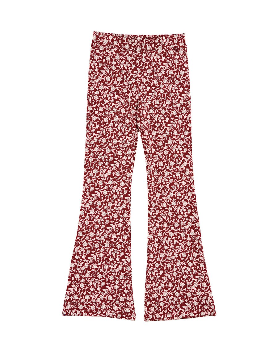 

Расклешенные брюки WE Fashion, Burgundy