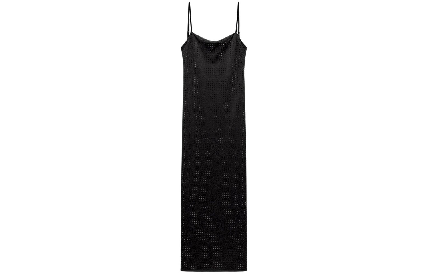 

Платье-комбинация женское черное Zara