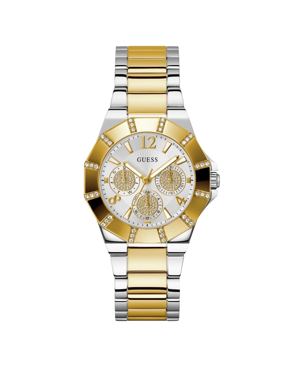 

Женские часы Sunray GW0616L2 со стальным и серебряным ремешком Guess, серебро