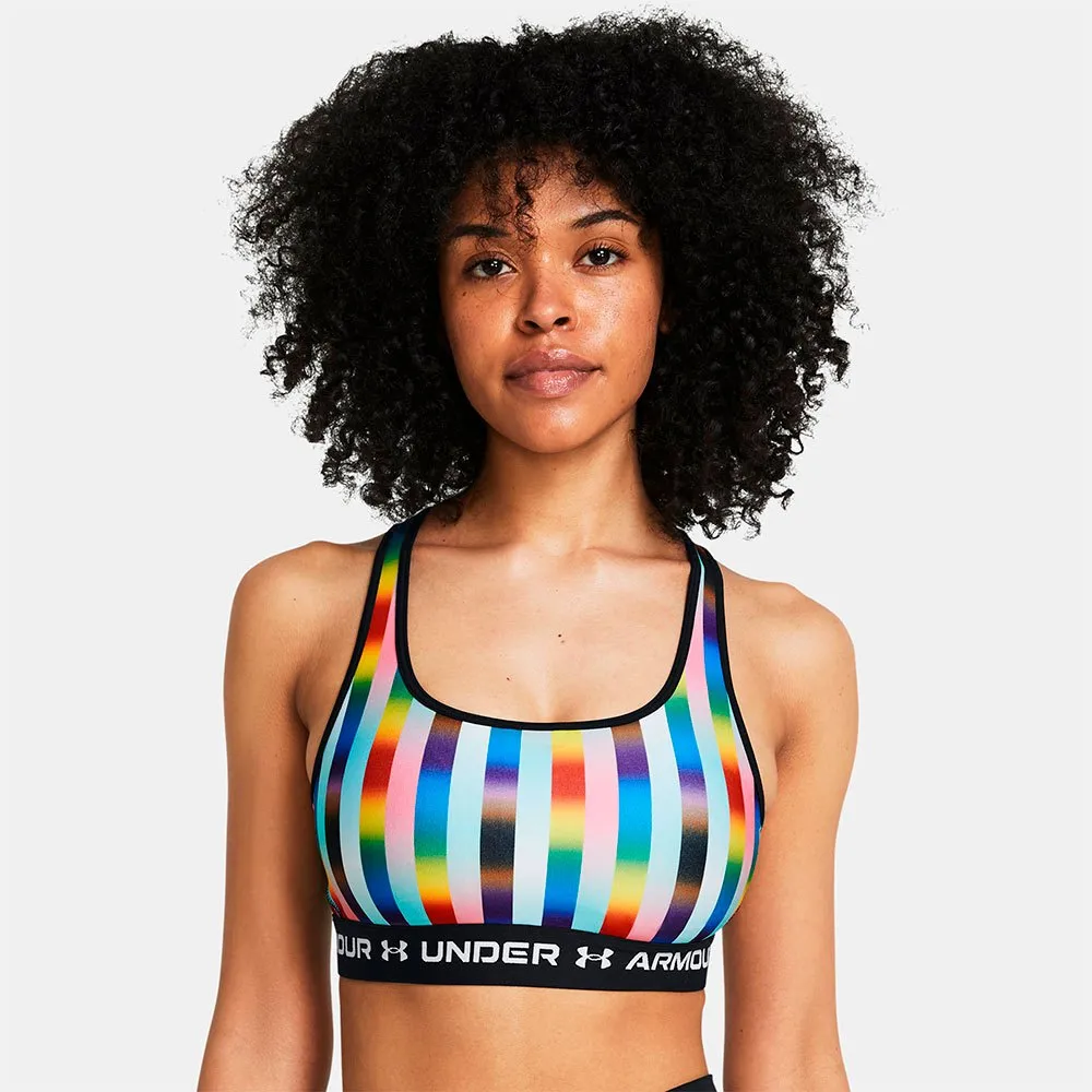 

Спортивный топ Under Armour Crossback Pride medium support, разноцветный