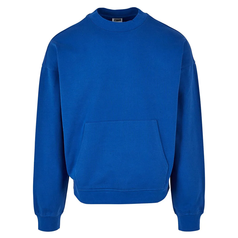 

Толстовка Urban Classics Organic Boxy Pocket, синий