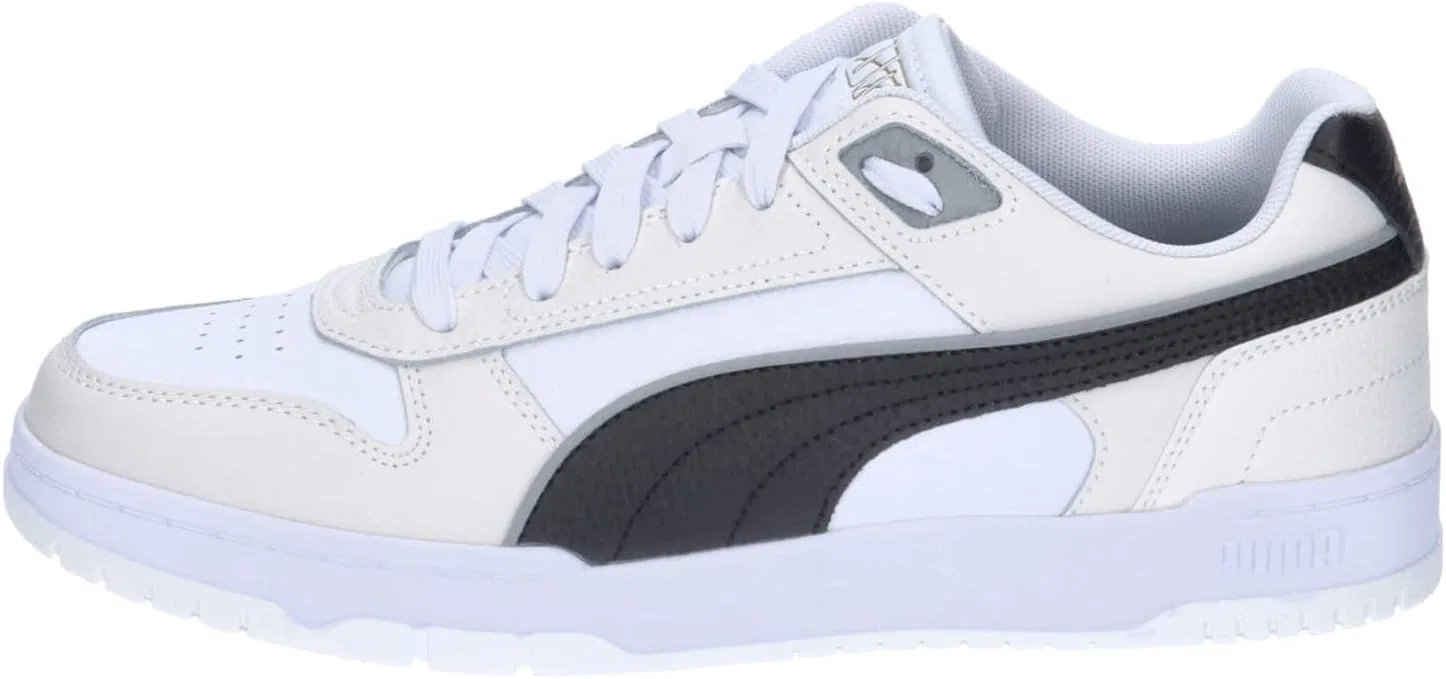 Кроссовки RBD Game Low Track Shoe PUMA, Puma White Puma Black Vapor Grey — фото 2