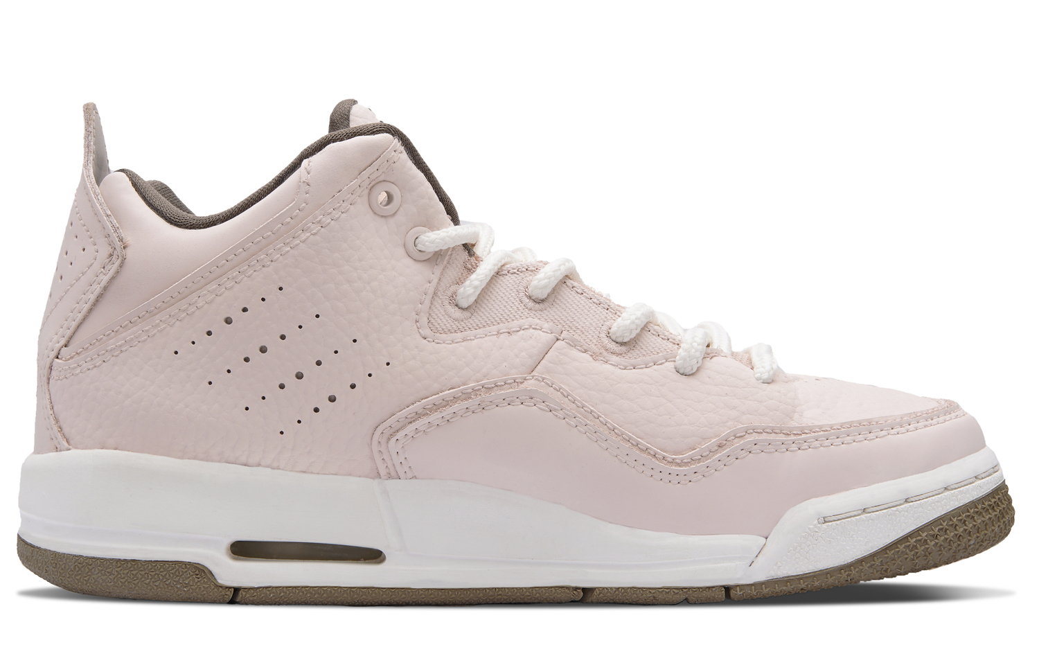 Jordan Courtside 23 Heart Bubble Gum Mid Top детские баскетбольные кроссовки Pink для подростков — фото 4