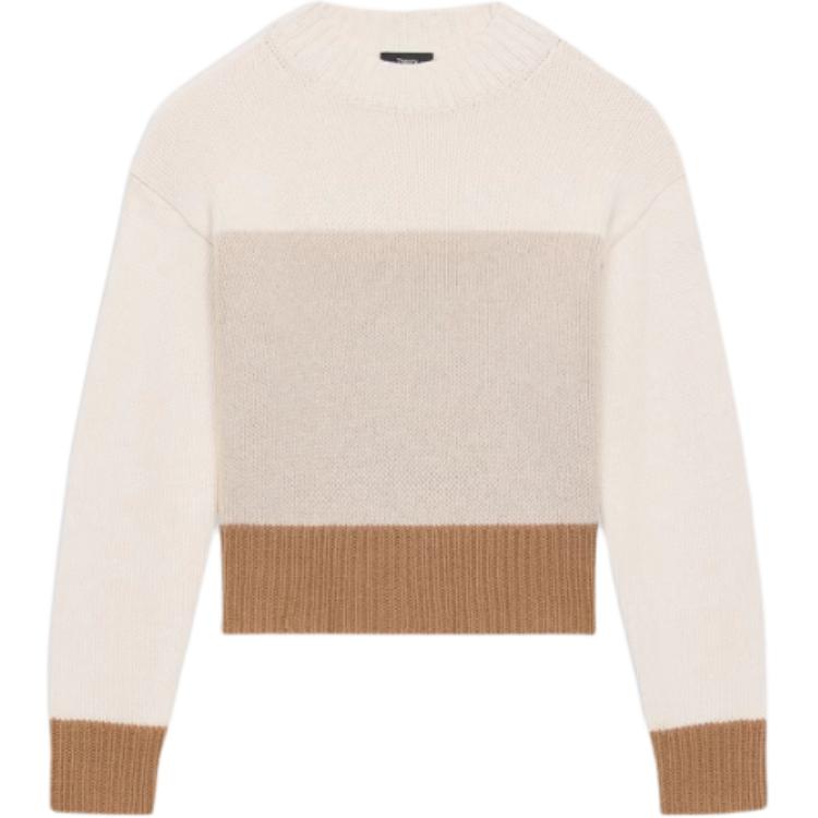 

THEORY Свитер Women's Mixed Ivory White