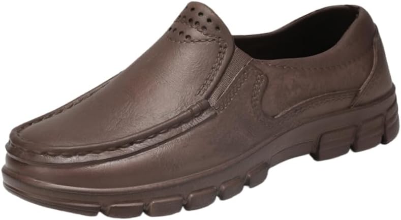 

Мужские удобные повседневные кроссовки - легкие и мягкие - подходят как для деловых встреч, так и для повседневной носки Fusecottc, коричневый