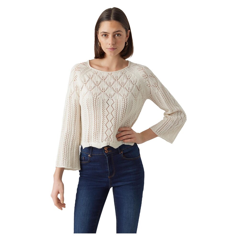 

Свитер Vero Moda Ginger Boat Neck, бежевый