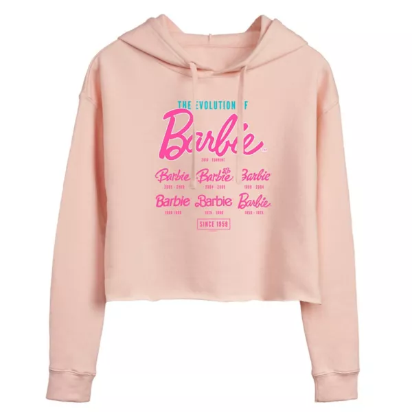 

Детская худи с логотипом Evolution Barbie, розовый