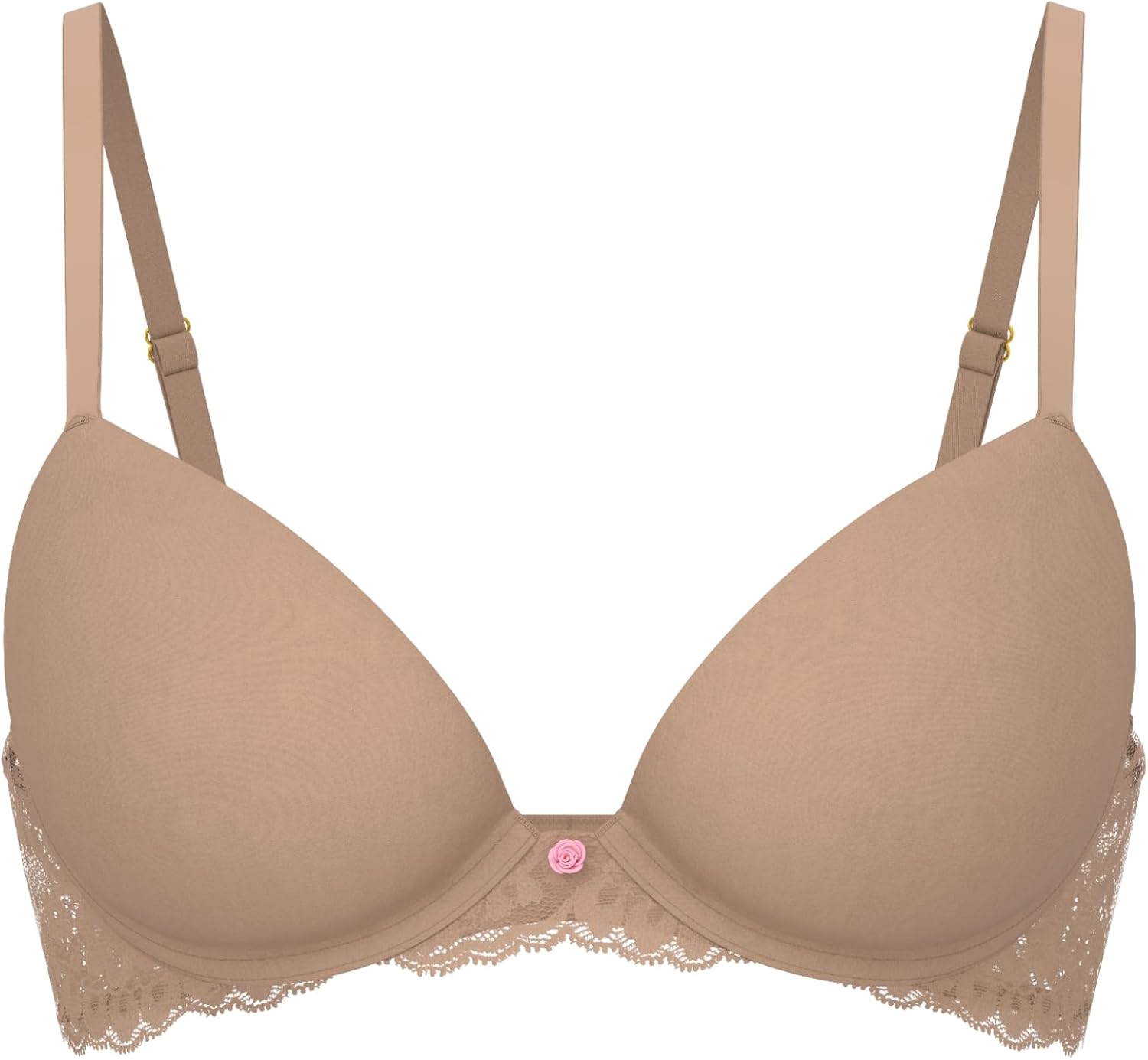 Victoria's Secret Женский бюстгальтер Dream Angels Push Up, бюстгальтеры для женщин (32A-38DDD), Praline (New Look) — фото 3