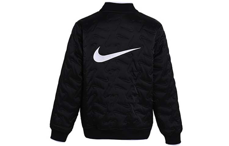 Детская стеганая куртка Nike, цвет Black — фото 2