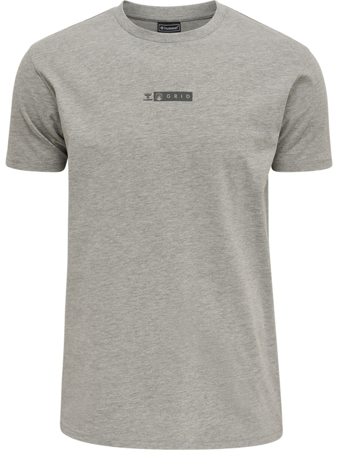 

Футболка Hummel S/S Hmloffgrid Tee S/S, цвет GREY MELANGE/FORGED IRON