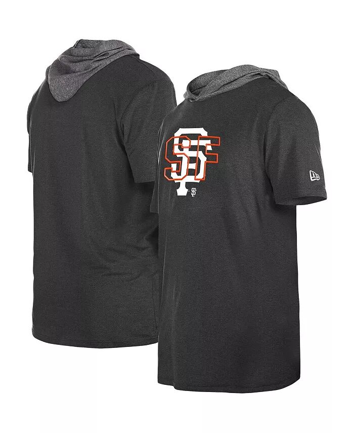 

Мужская черная футболка с капюшоном команды San Francisco Giants New Era