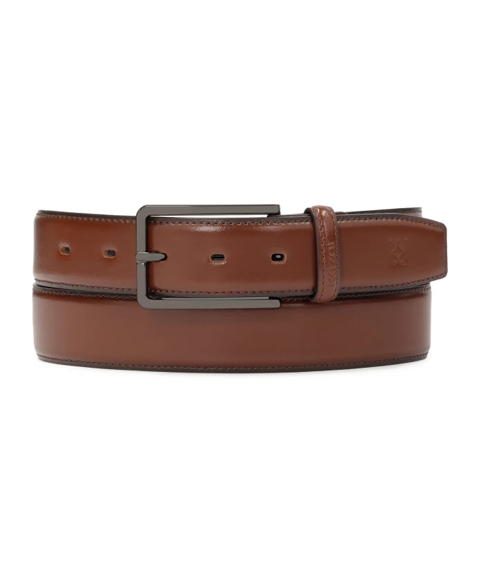 

Мужской деловой ремень Kazar, коричневый