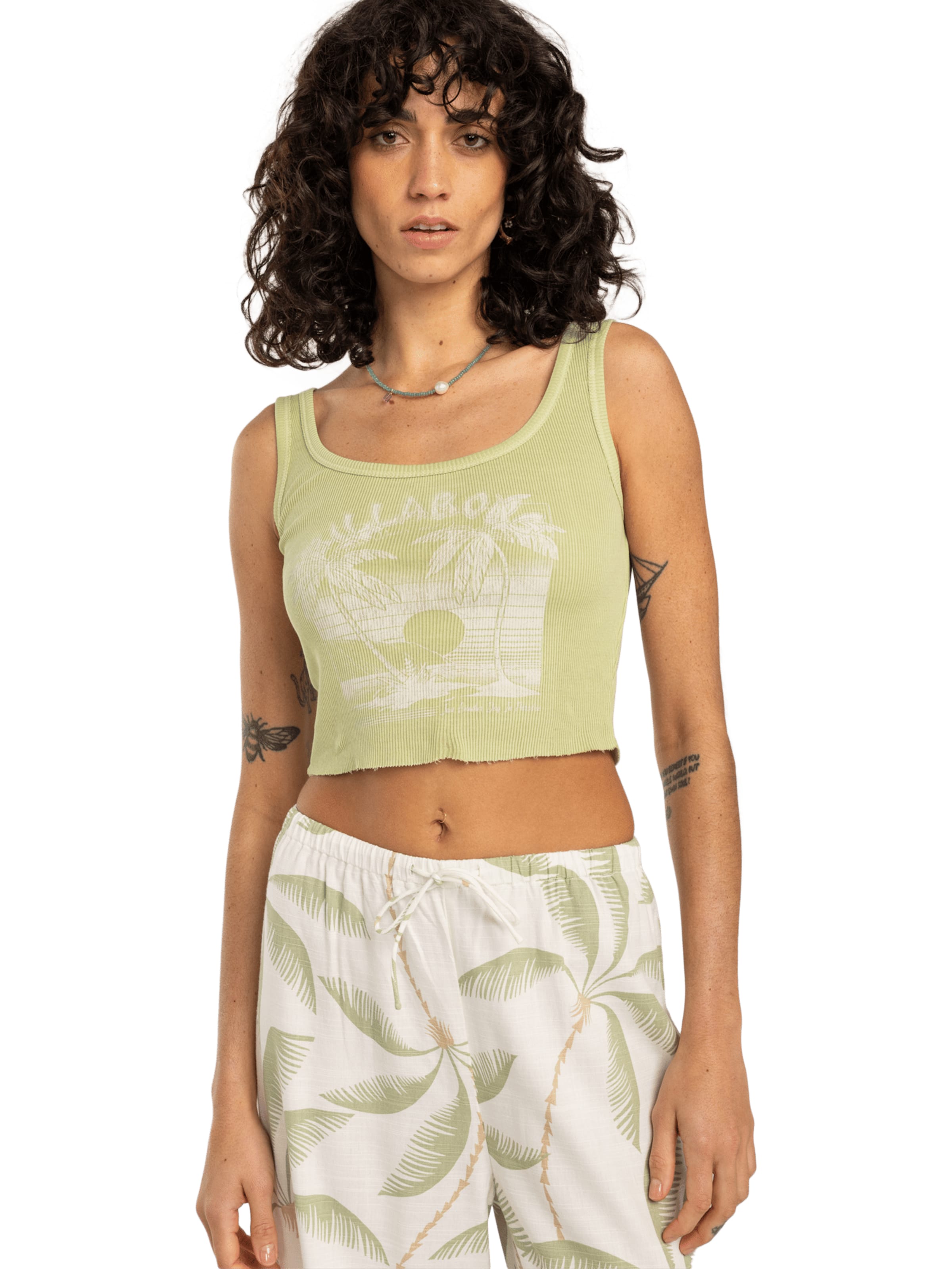 

BILLABONG Топ 'Nice Feelings' в светло-зеленом