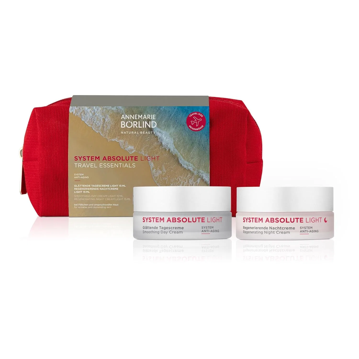 Набор для путешествий «System Absolute Light Pouch» от ANNEMARIE BÖRLIND Annemarie Börlind