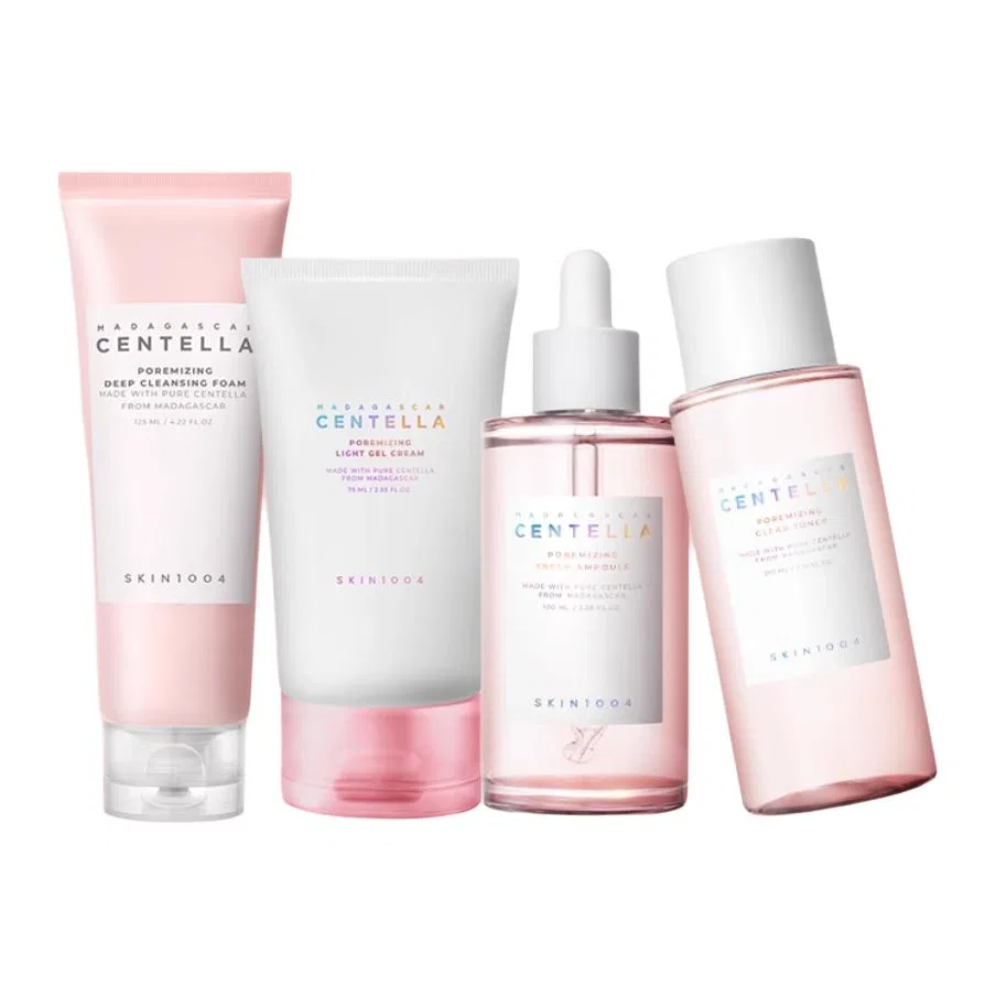 Набор уходовой косметики Hydrating Serums SKIN1004 Four-Piece Set