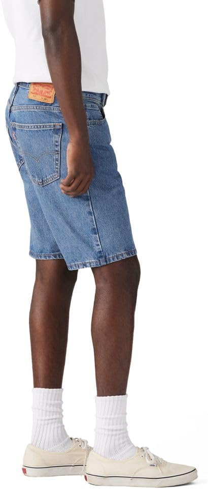 Мужские шорты Levi's 405 стандартной посадки (также доступны в размерах для больших и высоких женщин), Medium Score - Medium Indigo — фото 2