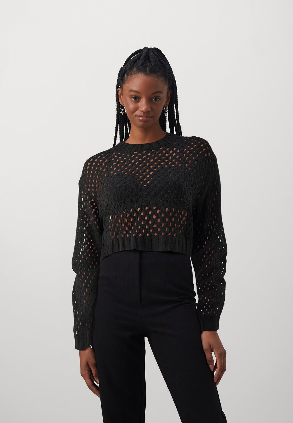 

Джемпер ONLSMILLA SHORT ONLY, черный