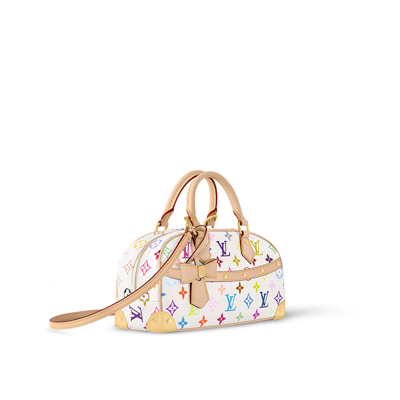 LOUIS VUITTON Сумка Takashi Murakami East West белая разноцветная — фото 2