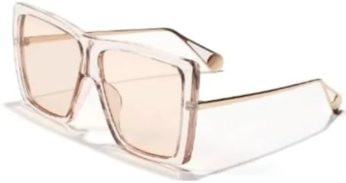 

Классические квадратные солнцезащитные очки 2027 года для женщин, мужские солнцезащитные очки, женские очки с защитой от УФ-излучения UV400 MTZJH, Tea Tea