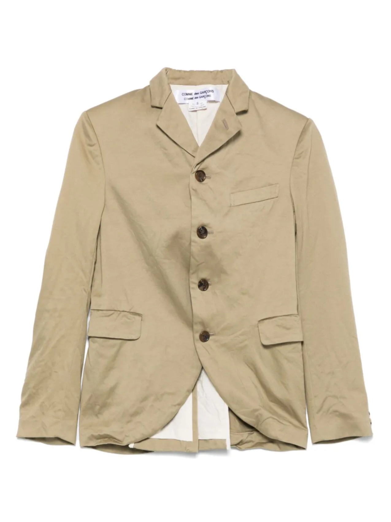 

Comme Des Garçons Однобортный пиджак Comme Des Garçons Comme Des Garçons Comme Des Garçons, нейтральный