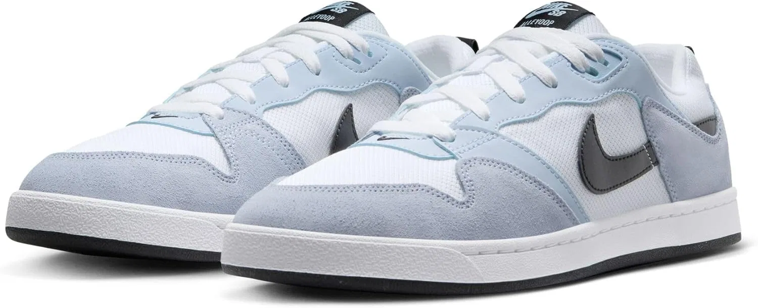 Мужские кроссовки NIKE Sb Alleyoop Cj0882, Light Marine Black White Black 500 — фото 2