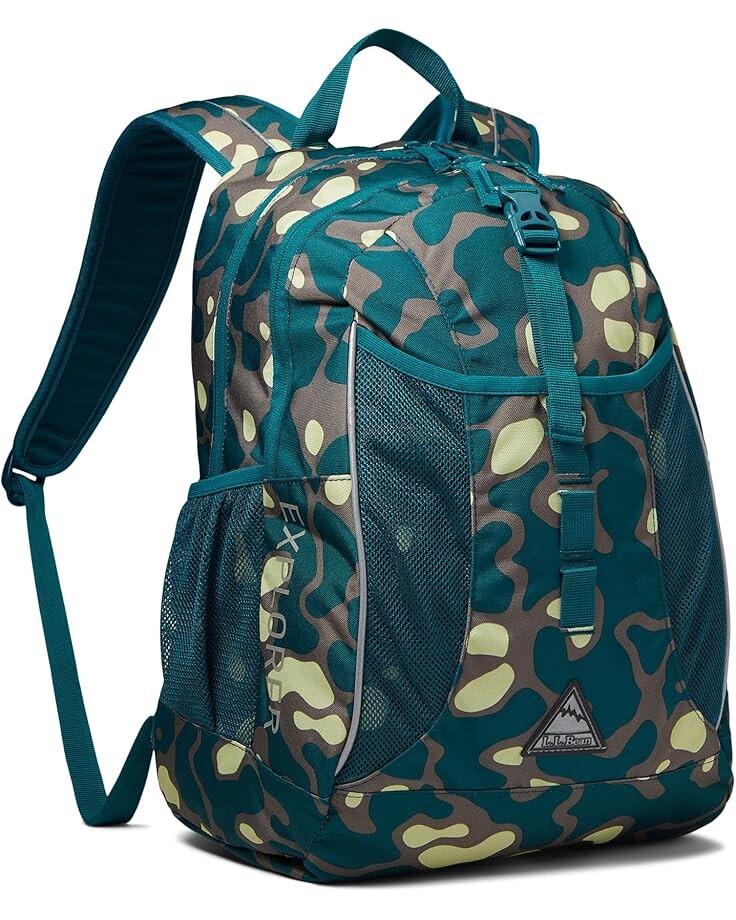 

Рюкзак L.L.Bean Bean's Explorer Backpack Print 25 Liter, цвет Deep Water Camo