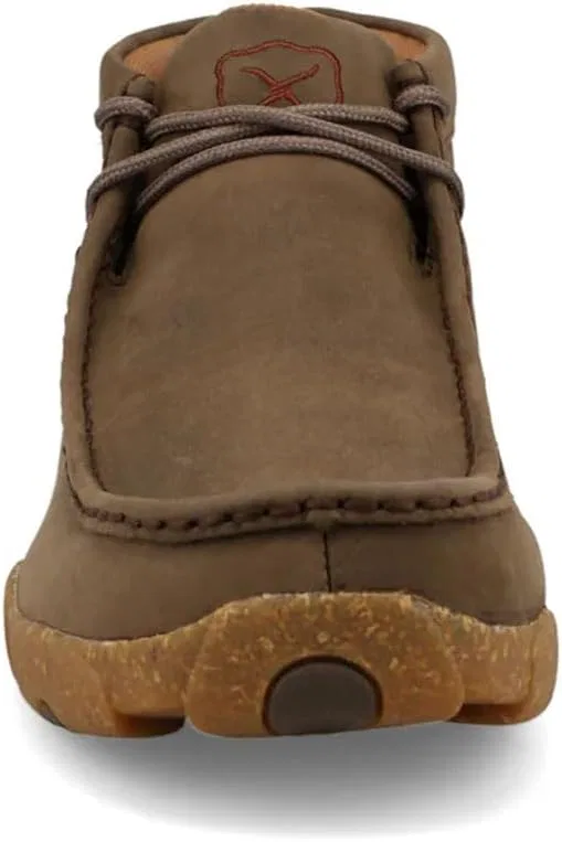 Мужские повседневные мокасины Twisted X Chukka с мыском - Mdm0095, 2-Dark Brown — фото 4