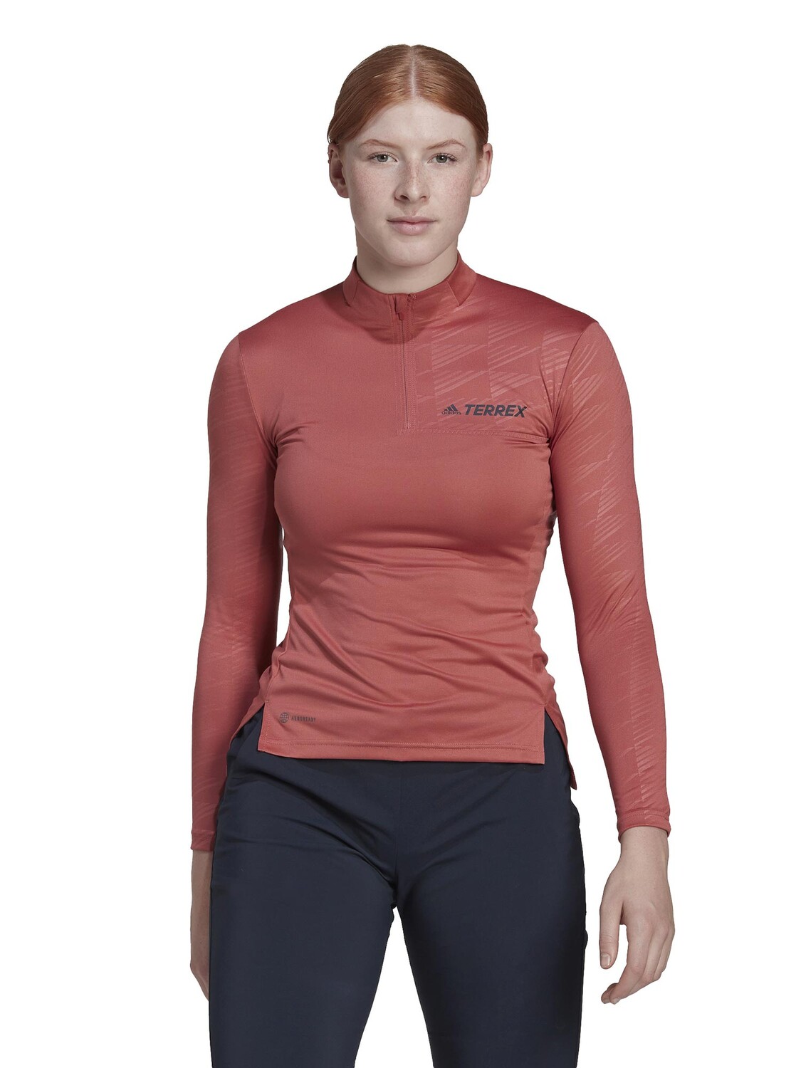 

Блуза Adidas Performance Terrex Multi Half-Zip Long-Sleeve Top, красный