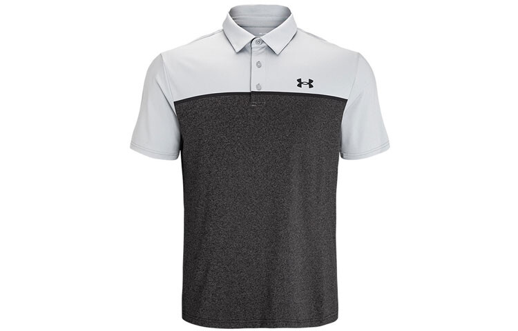 

Футболка-поло Playoff мужская черная Under Armour, черный