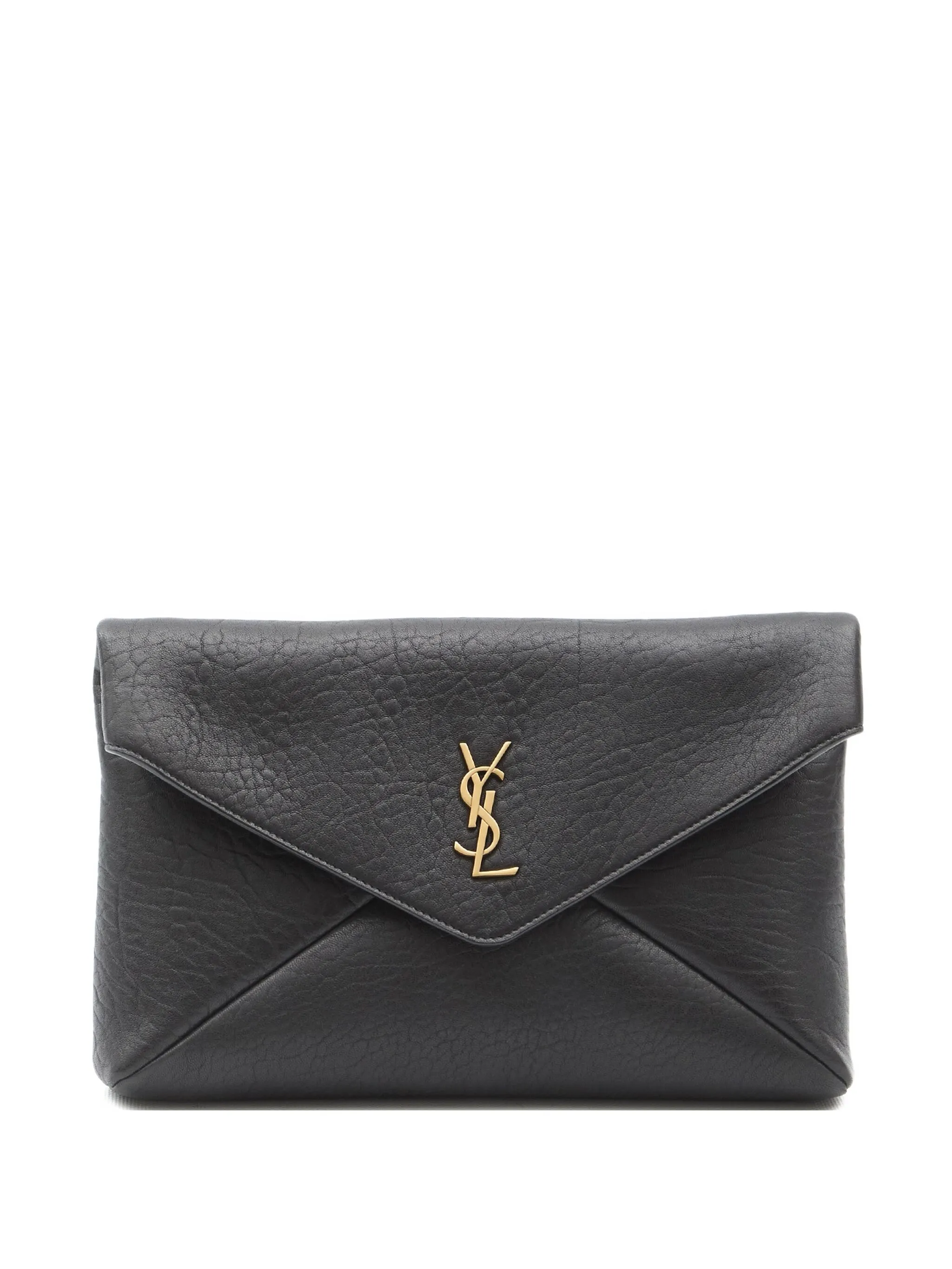 

Большой клатч Envelope Saint Laurent, черный