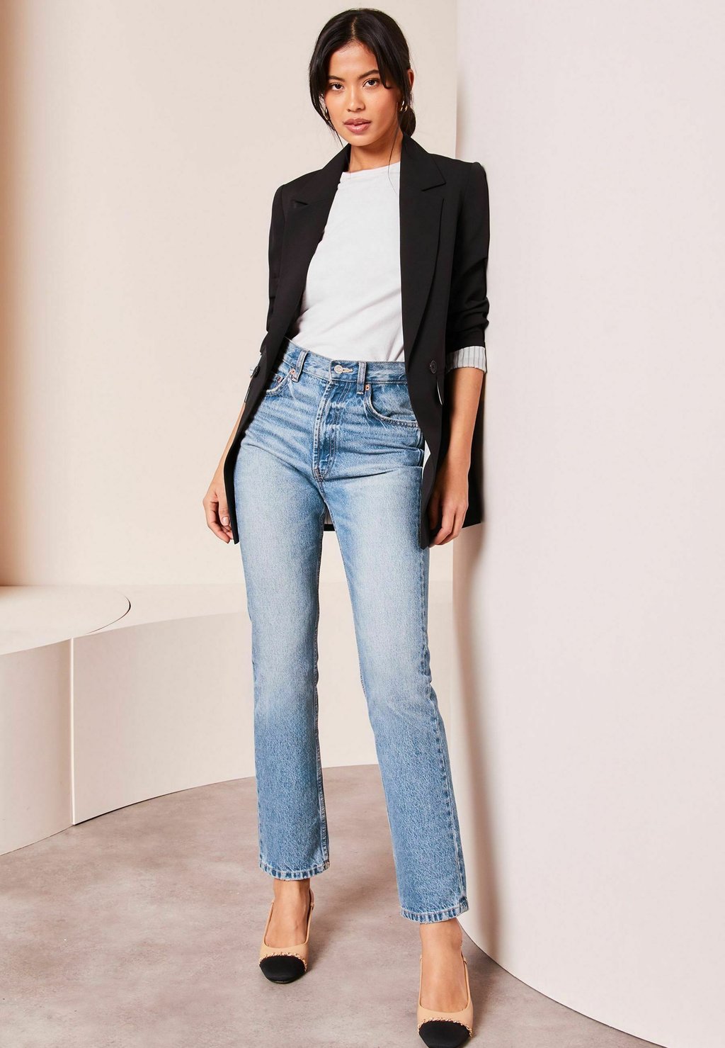 

Блейзер RELAXED LONGLINE TAILORED Lipsy, черный