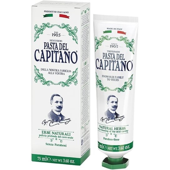 

Зубная паста на травах, 75 мл Del Capitano