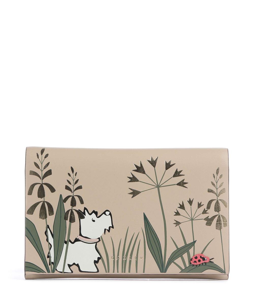 

Кошелек Garden Wanderer из мелкозернистой коровьей кожи Radley London, коричневый
